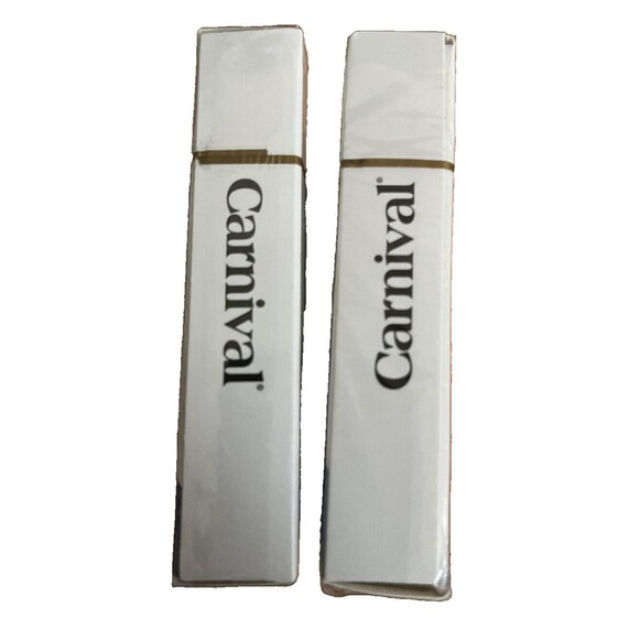 Lot 2 Playing Cards Sealed Decks Carnival Cruise Lines You’re A Winner Souvenirs - Picture 2 of 2